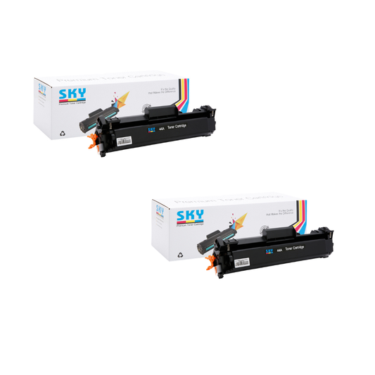 SKY 2PCS 44A Toner Cartridge CF244A for M15 and MFP M28 Printers