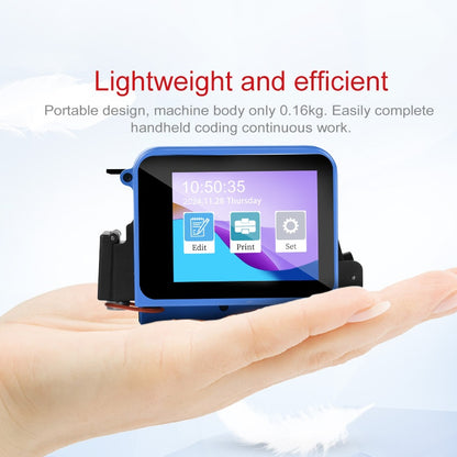 Mini Pro Handheld Inkjet Printer -Inkjet Coder with Cartridge - 12.7mm Print Height