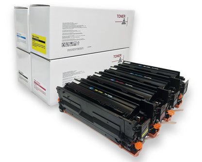 SKY  507A  4-Color Compatible Toner Cartridge set for  HP Laserjet Enterprise M551, 500 MFP M575