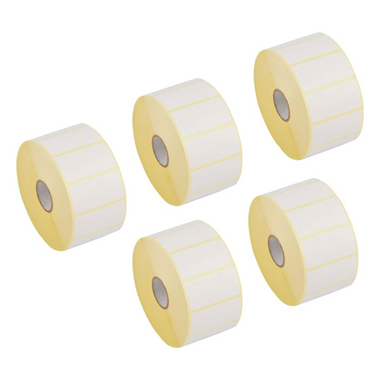 Direct Thermal Barcode Label  50mm x  25mm x 1 " core - 1000 labels per roll Direct Thermal Pritning