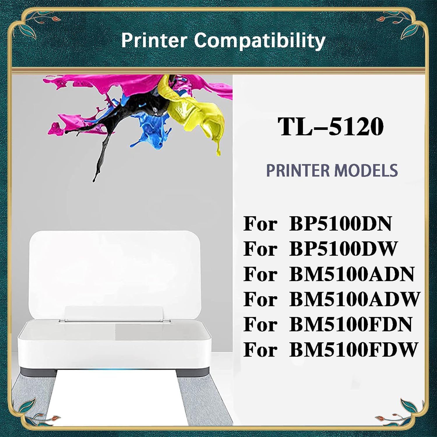SKY TL-5120 Black Laser Toner Cartridge for Pantum BP5100 and BM5100 Printers
