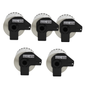 5 pcs SKY DK-22205 Continuous Labels 62mm x 30.48m  for Brother QL Series Label Printers