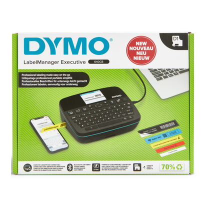Dymo Label Manager  Executive 640CB - print up to 24mm labels