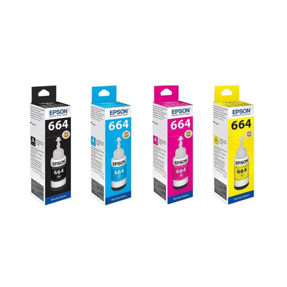 EPSON  664 4-color ink set  for Epson EcoTank  Printers