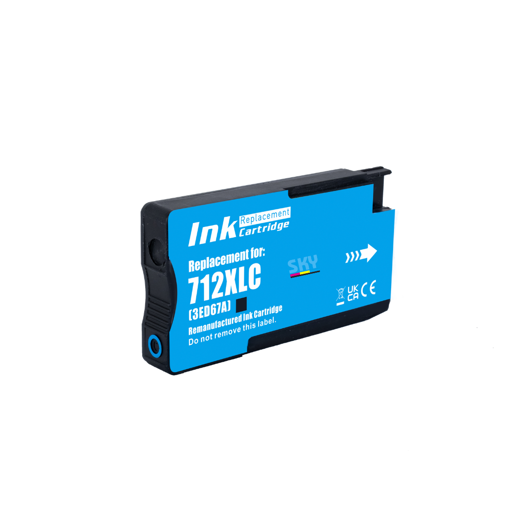 SKY 712 Cyan Ink Cartridge for HP DesignJet T210 T230 T250 T630 T650