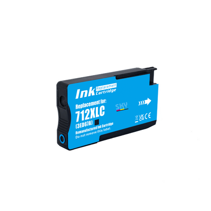 SKY 712 Cyan Ink Cartridge for HP DesignJet T210 T230 T250 T630 T650