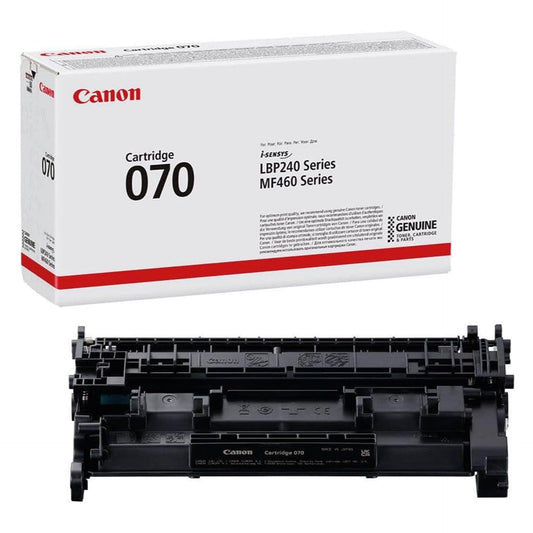 CANON 070 Black Toner Cartridge, Yields of 3000 Pages