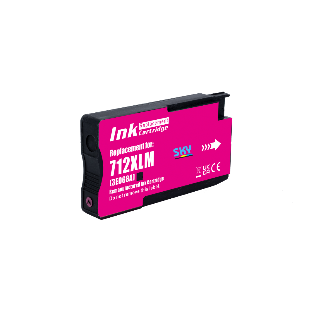 SKY 712  Magenta  Ink Cartridge for HP DesignJet T210 T230 T250 T630 T650
