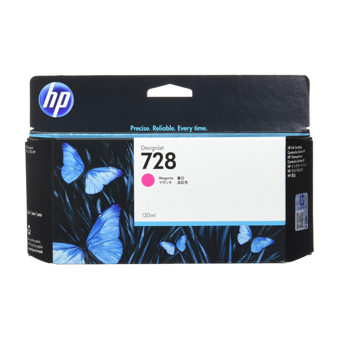 HP 728 Plotter Ink Cartridge for HP Designjet T730 and Designjet T830 MFP