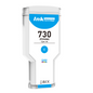 SKY 730 Cyan  130ml Ink Cartridge for HP Designjet T1600 T1700 and T2600 Plotters