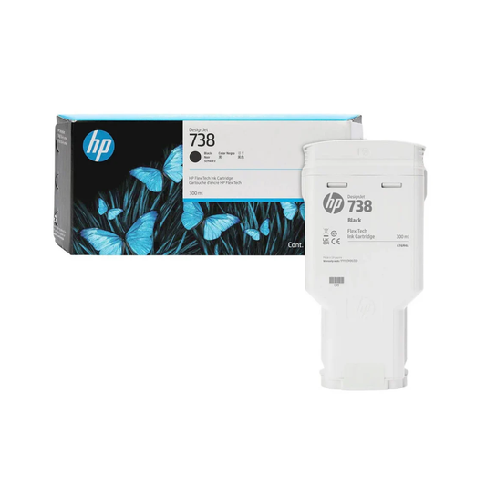 HP 738 Black 300ML 498N8A