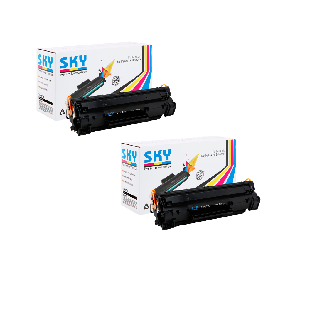 SKY 2pcs 78A Toner Cartridge CE278A &nbsp;
