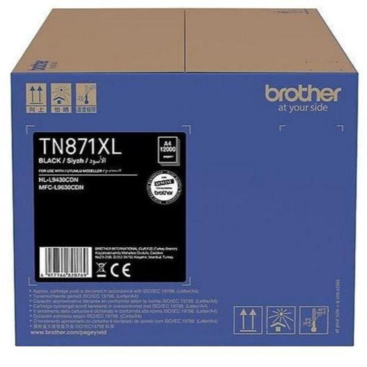 Brother TN-871XL High Capacity Toner Cartridge for  MFC-L9630CDN and  HL-L9430CDN