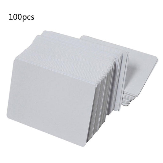 100pcs Inkjet Printable PVC Cards / ID Cards  White