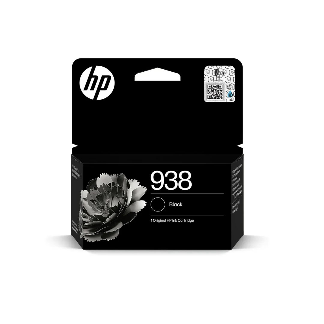 HP 938 Black Ink Cartridge for  HP Officejet Pro 9730 9110 9120 9130 9720  Series Printers