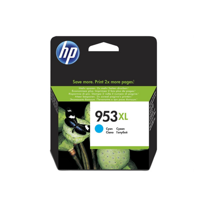 HP 953XL CYAN  Ink Cartridge for HP OfficeJet Pro 7740  and  8710