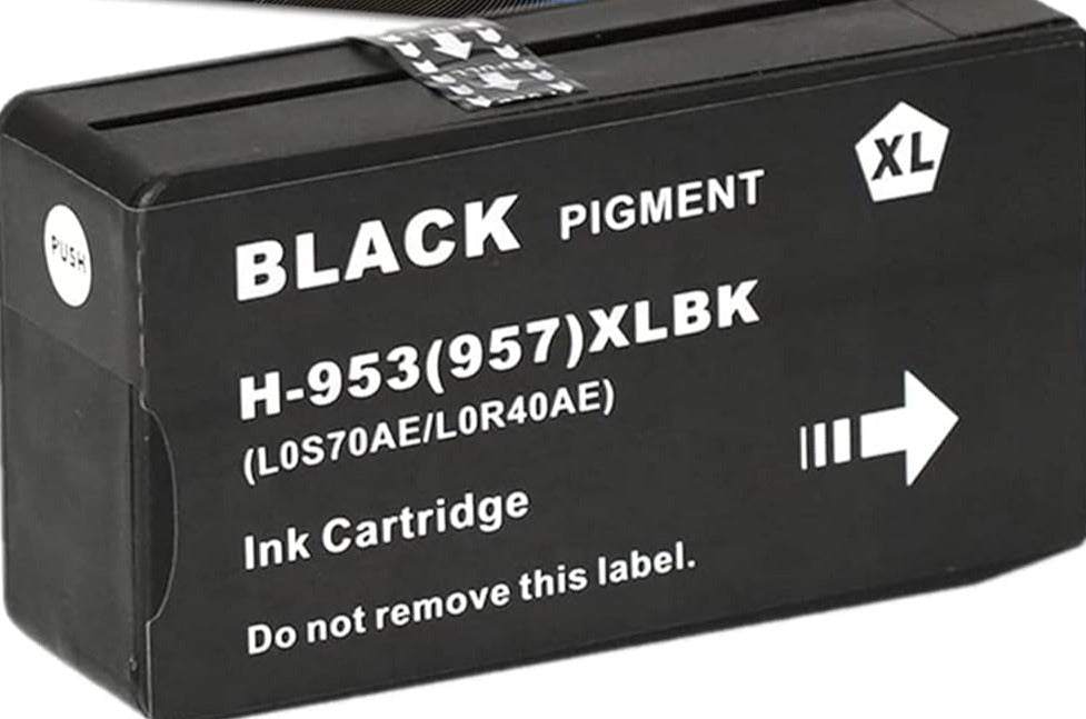 Compatible 953XL Black Ink Cartridge set for HP Officejet pro 7740 Wide Format All-in-One Printer