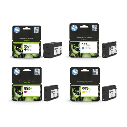 HP 953XL Ink Cartridge set for HP Officejet pro 7740 Wide Format All-in-One Printer