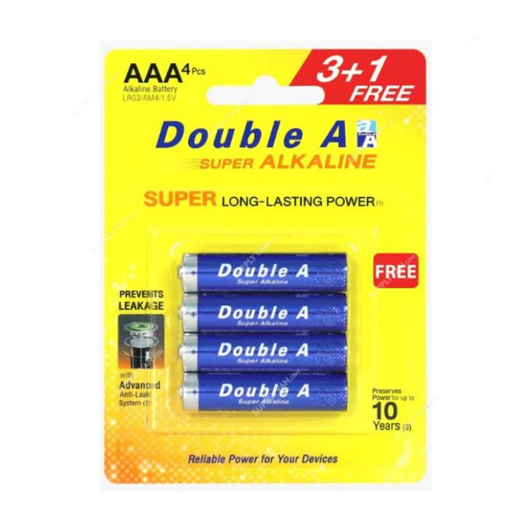 AAA Battery - Pack of 4 long lasting batteries