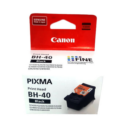 Canon BH-40 Printhead  for G5040, G6040, G7040, GM2040, GM4040, G1420, G2420, G2460, G3420, G3460