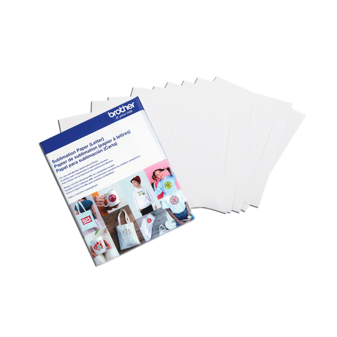 Brother Sublimation Paper Pack (100 Sheets) Letter Size