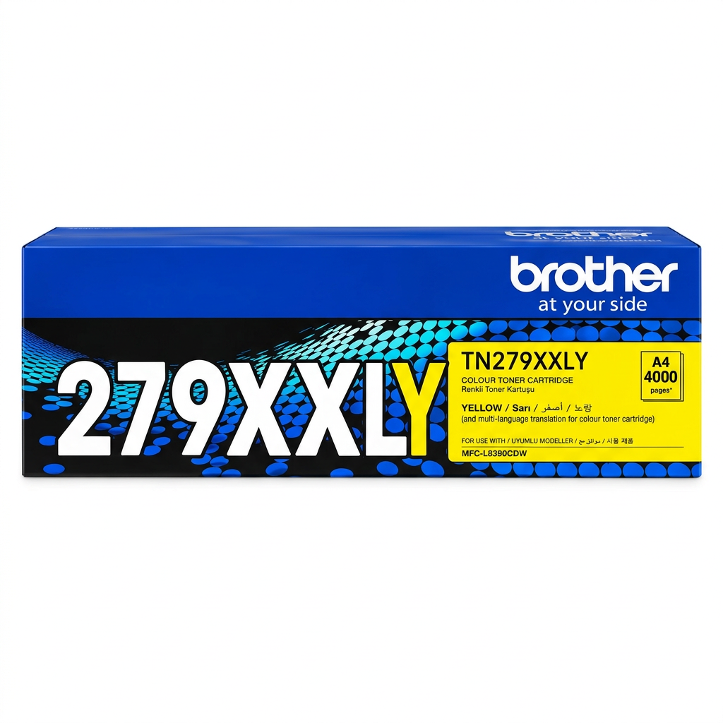 Brother TN279XXL Yellow available at Dubai and across UAE