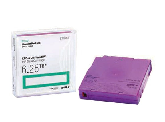 HPE  C7976A LTO-6  6.25TB Ultrium   RW Data Cartridge