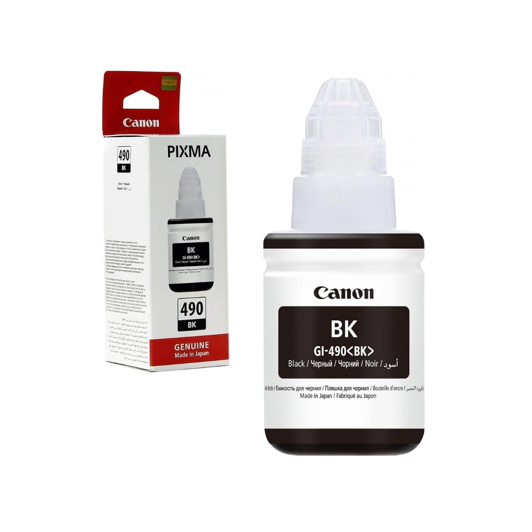 Canon 490  Refill Ink Bottle  for  PIXMA G1400 / G2400 / G3400 / G4400 series ink tank printers