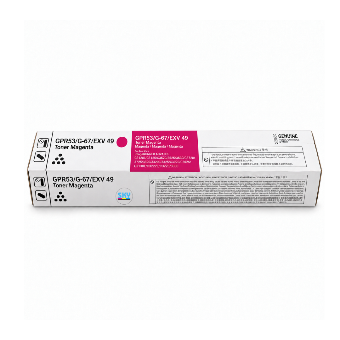 SKY CEXV49 NPG67 GPR53 Magenta for Canon  IR ADV C3320 C3325 C3330 C3520 C3525 C3530 C3725 C3720, buy in Dubai, UAE
