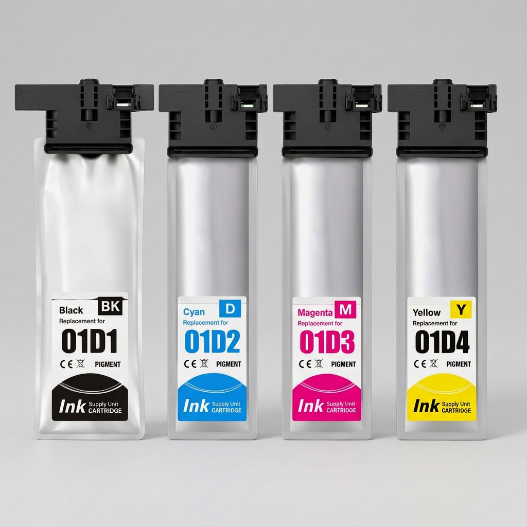 SKY Compatible T01D1-T01D4 High Capacity Ink Supply Set for Epson WF-C529 / WF-C579 series, buy in the UAE