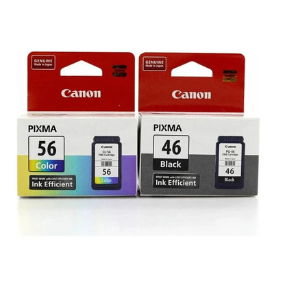 Canon Pixma PG-46 Black And CL-56 Color Cartridge