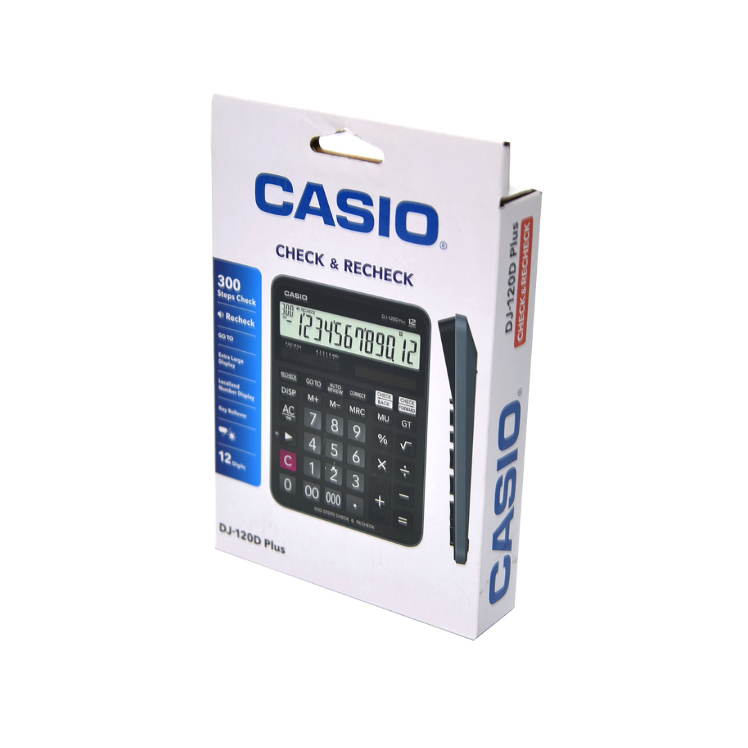 Casio DJ-120D Plus Desktop Calculator – SKYROCKUAE