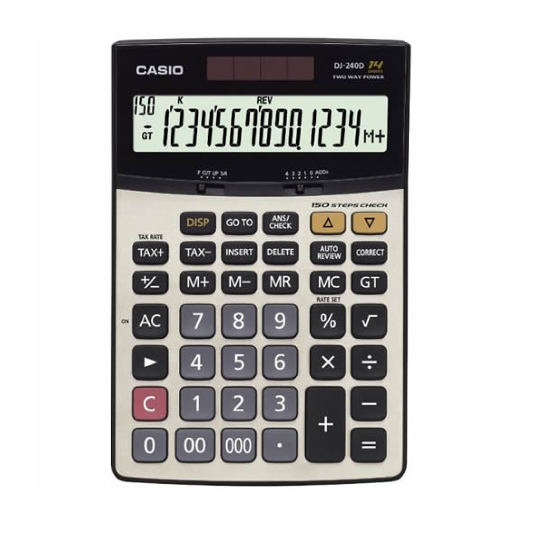 Casio DJ-240DPLUS Desktop Calculator