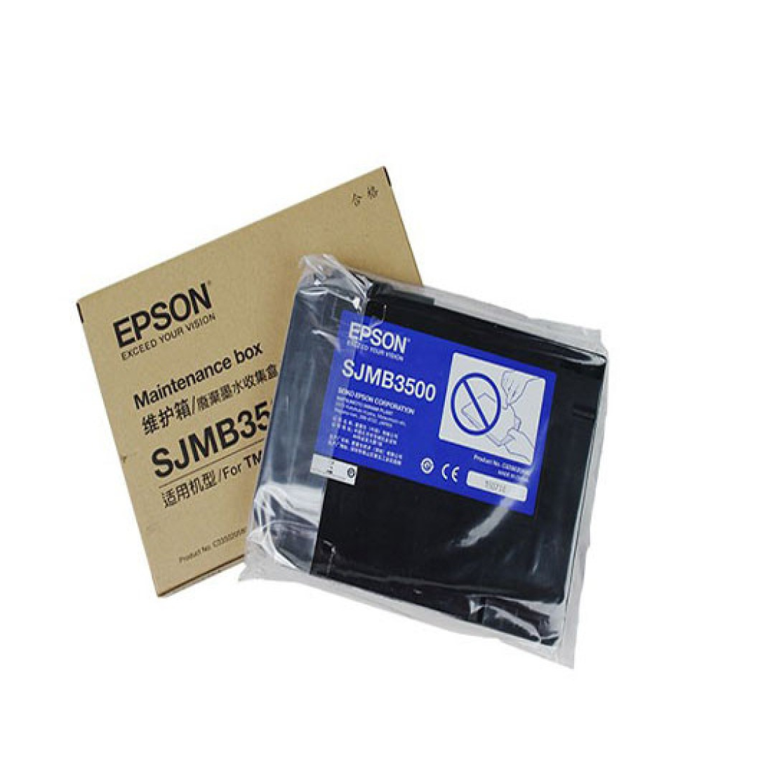 EPSON SJMB3500メンテナンスボックス　インク　セット SJIC22 SJIC22PC 純正インクカートリッジ EPSON TM-C3500用 EPSON シアン色