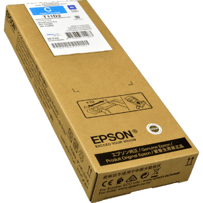 EPSON  4-Color set High Capacity Ink Supply Unit for WF-C5390 / C5890 Series 5000 pages