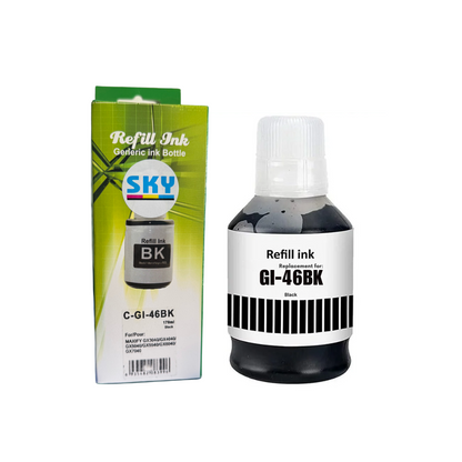 SKY GI46  Black ink 170ml  for Canon MAXIFY GX6040 and GX7040