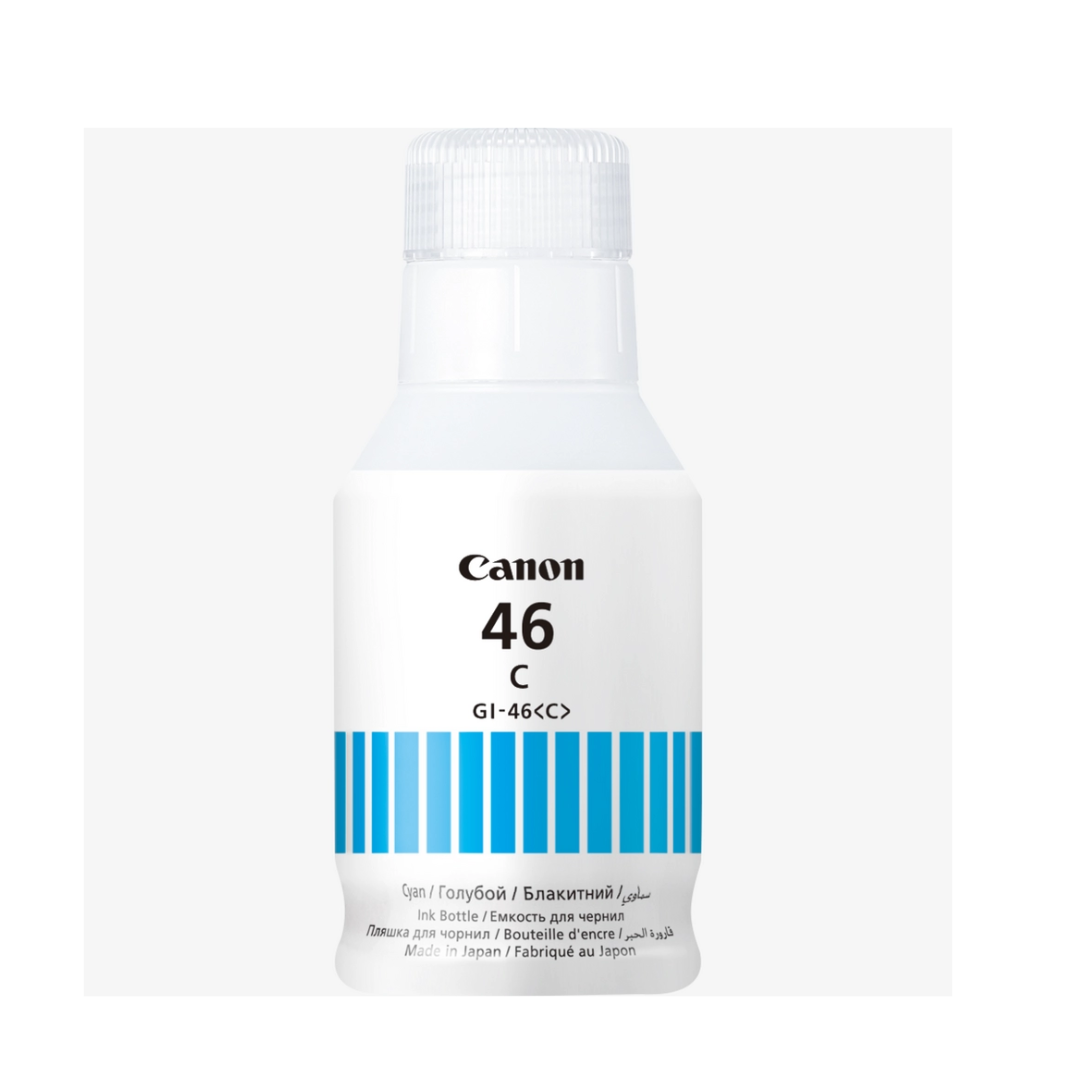 Canon GI-46C Cyan Ink Bottle 135ml for MAXIFY GX3040 GX4040 GX5040 GX6040 — SKYROCKUAE