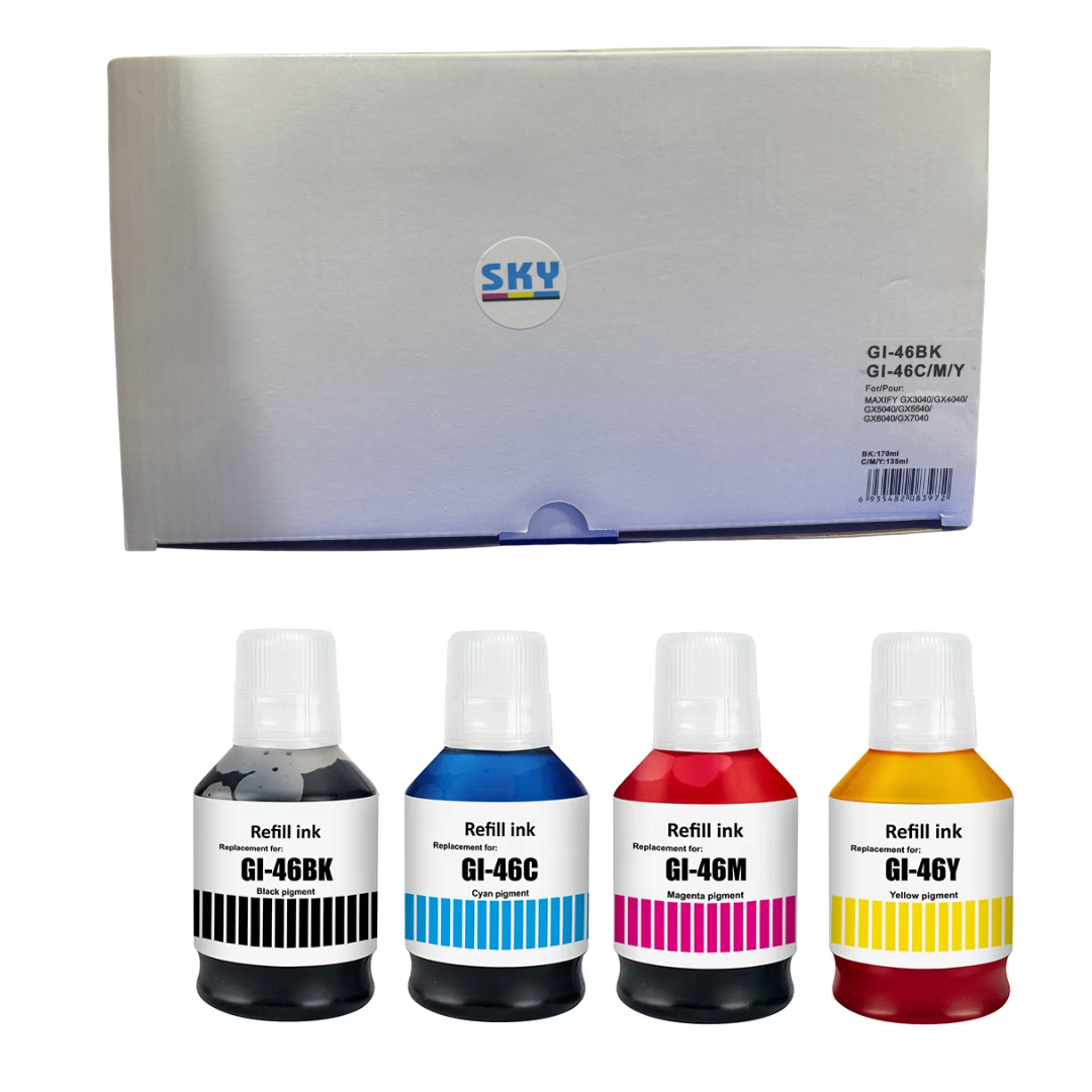 SKY  GI46 4-color set for  Canon MAXIFY GX6040 and  GX7040