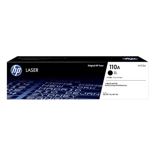 HP 110A Black Original Laser Toner Cartridge 1500 pages for HP 108 136  138 Printers