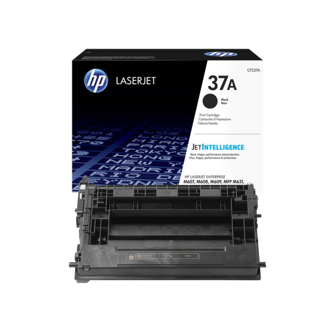 HP 37A  Black LaserJet Toner Cartridge CF237A