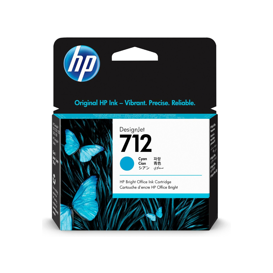 HP 712 Ink Cartridges for HP DesignJet T210 T230 T250 T630 T650