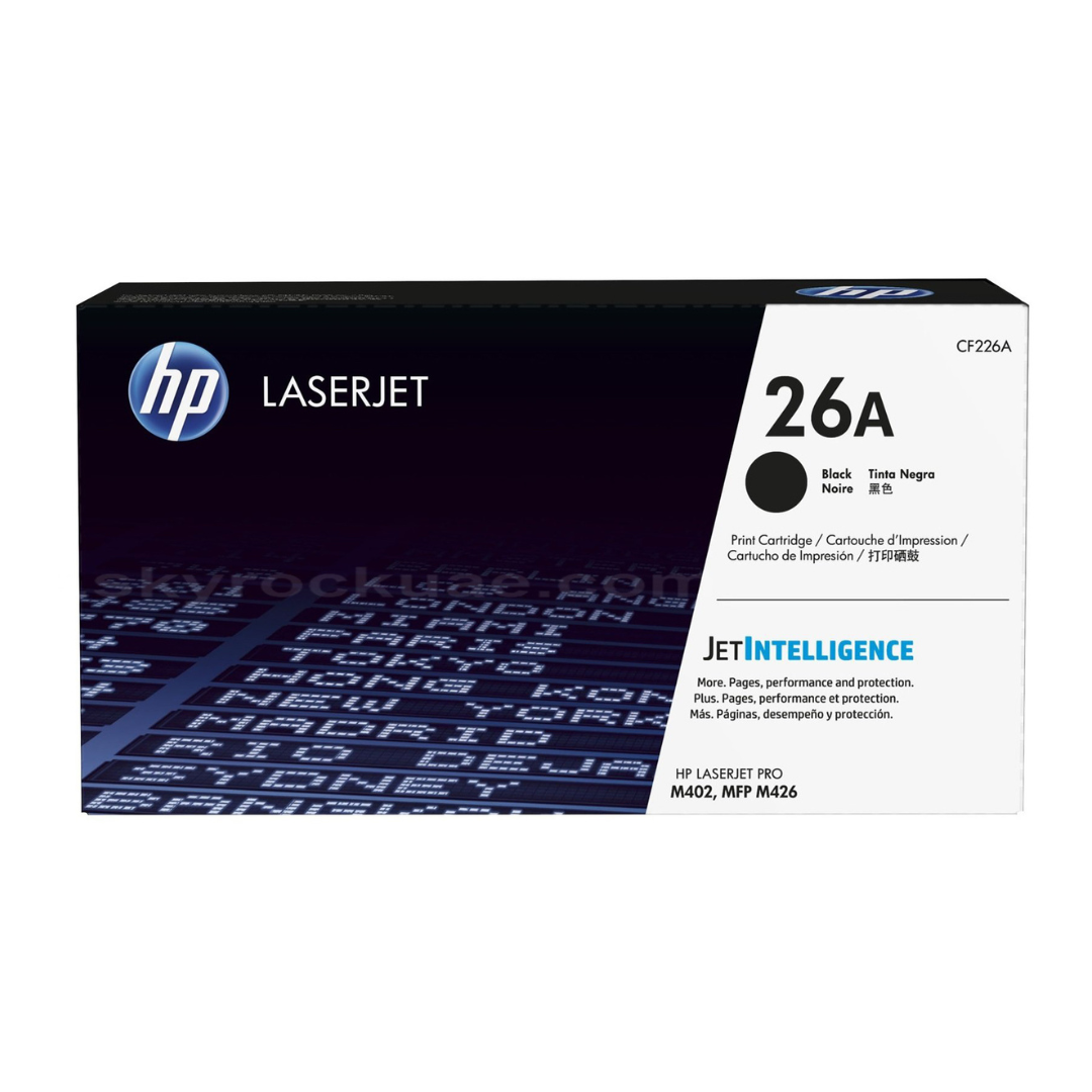 HP 26A Toner Cartridge CF226A for HP Laserjet Pro M402 and MFP M426