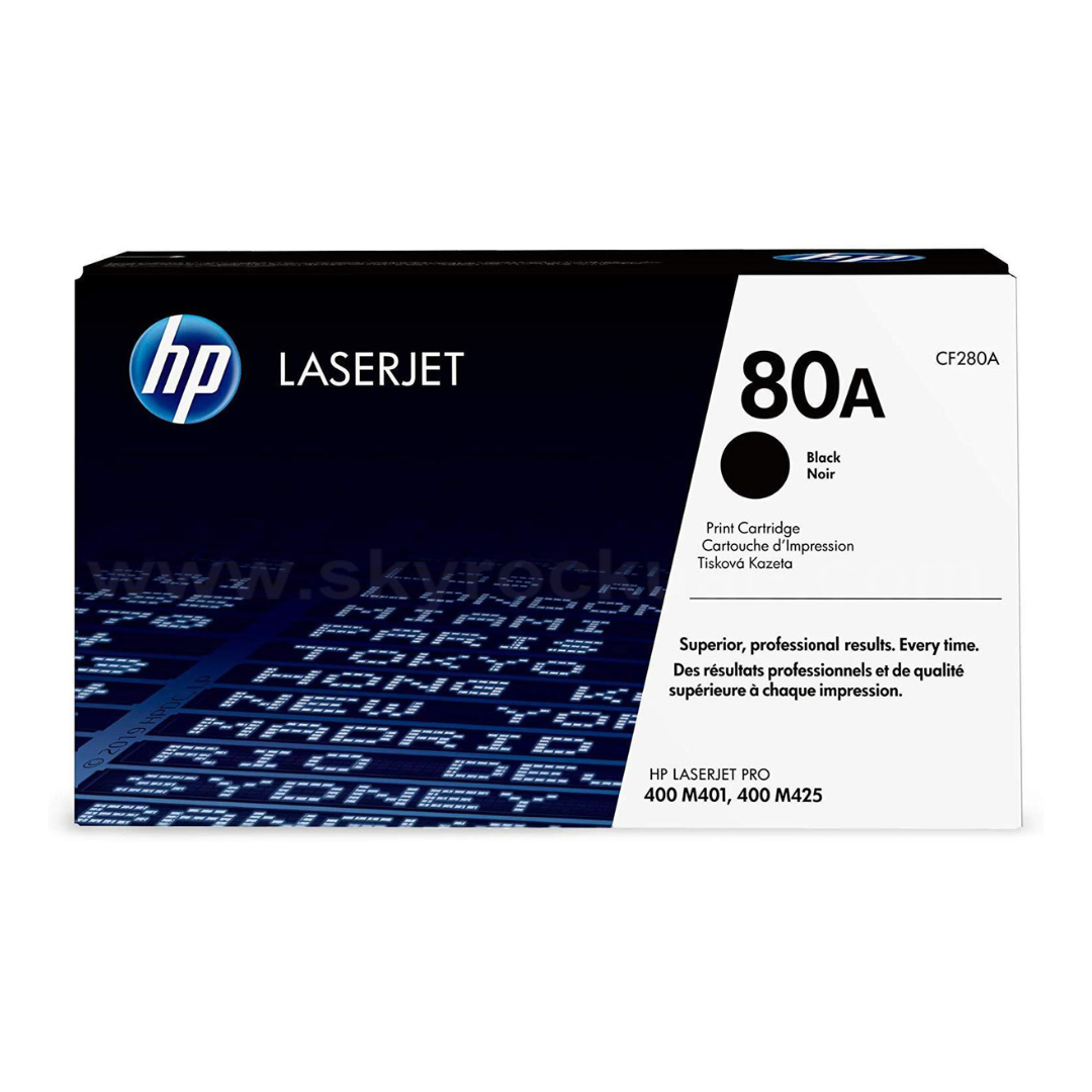 HP 80A Toner Cartridge CF280A for HP Laserjet PRo 400 M401 and MFP 425