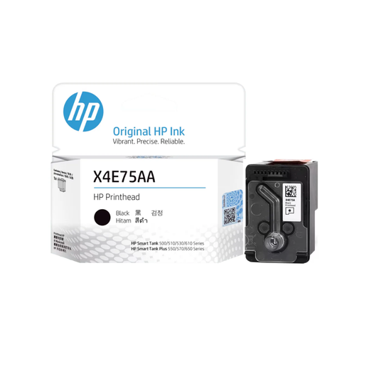 HP X4E75A Black Printhead for HP Smart Tank 500   510   515  530 519  610  615