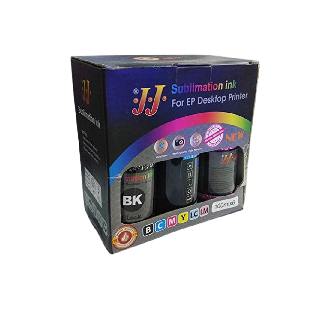 JJ Sublimation ink - 6 colors