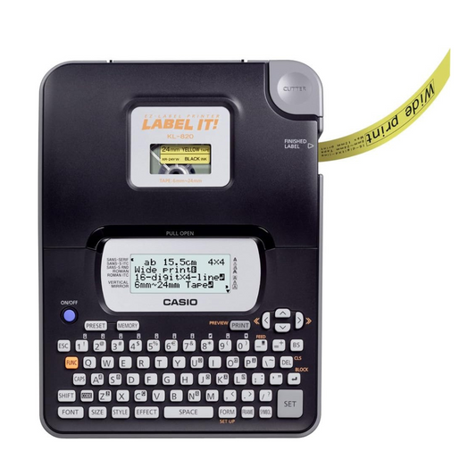 Casio KL-820 Label Printer