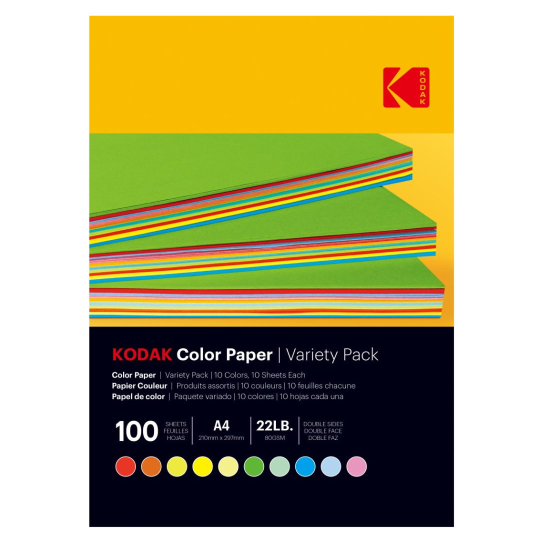 KODAK Color Paper A4 size 100 sheets