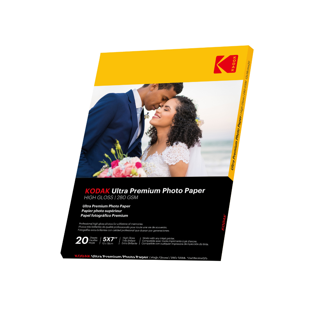 Kodak Ultra Premium Photo Paper 280gsm  5R  - 5" x 7"  20 Sheets