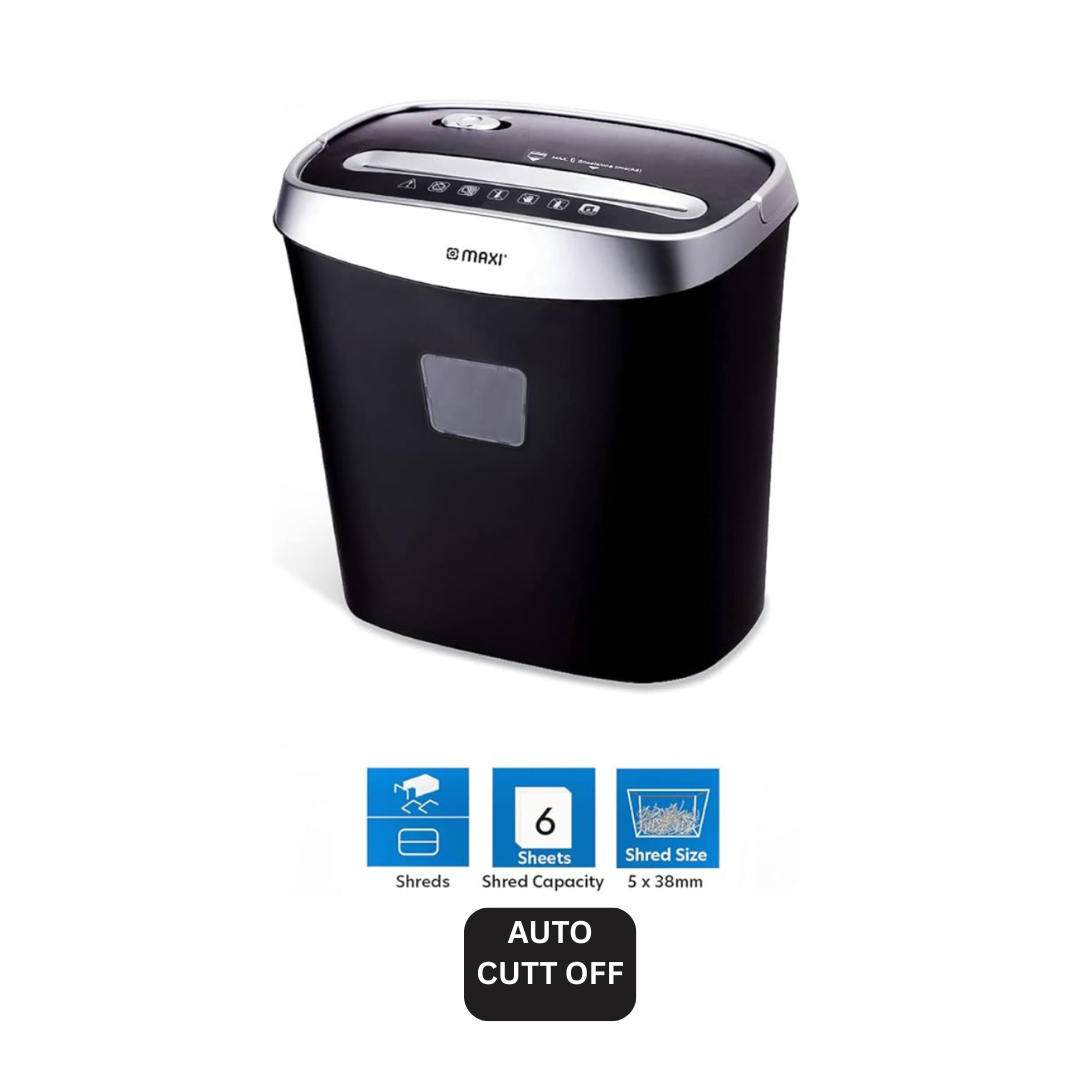 Maxi DM 060C Cross Cut Shredder  - 6 sheets
