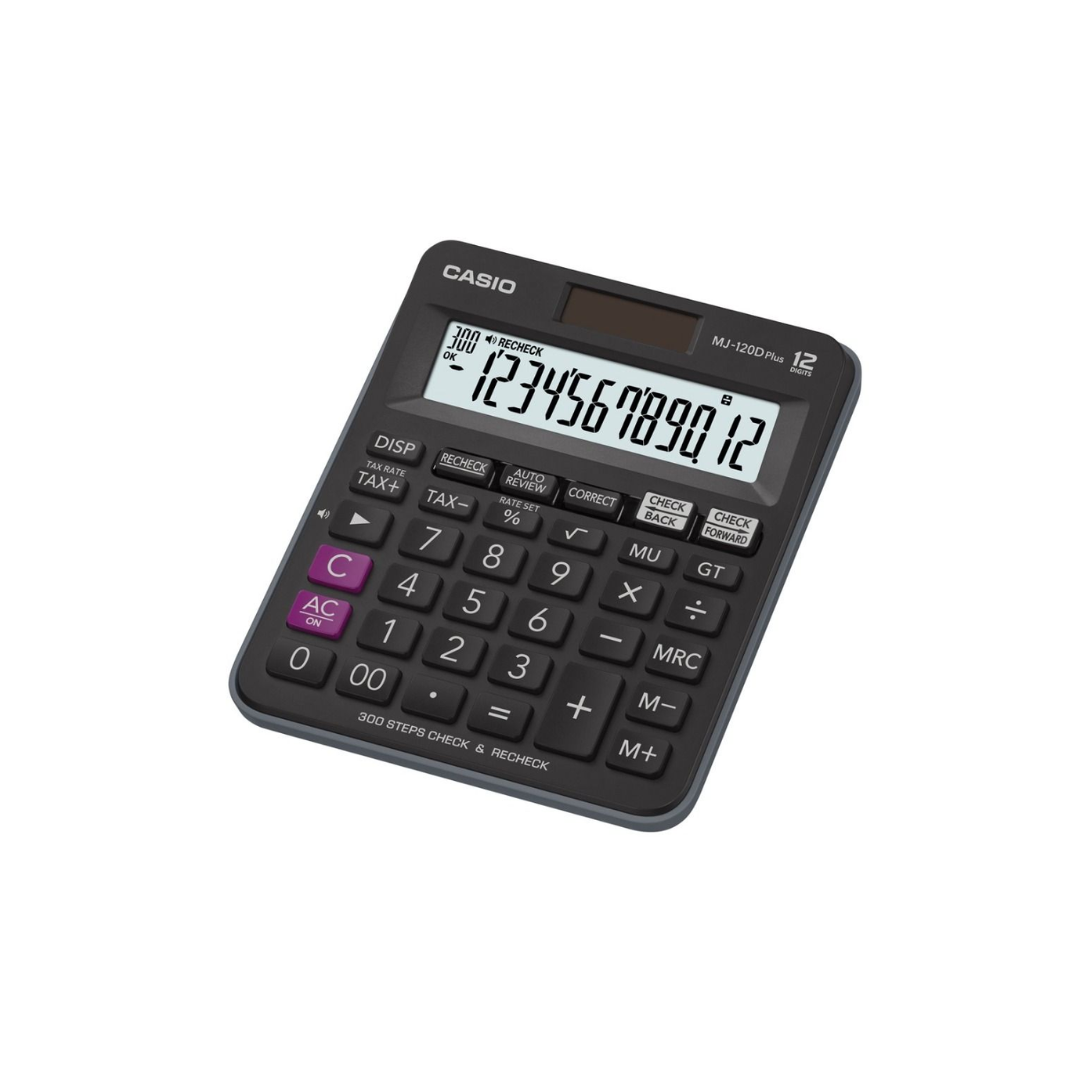 Casio MJ-120D Plus  PLUS Desktop Calculator